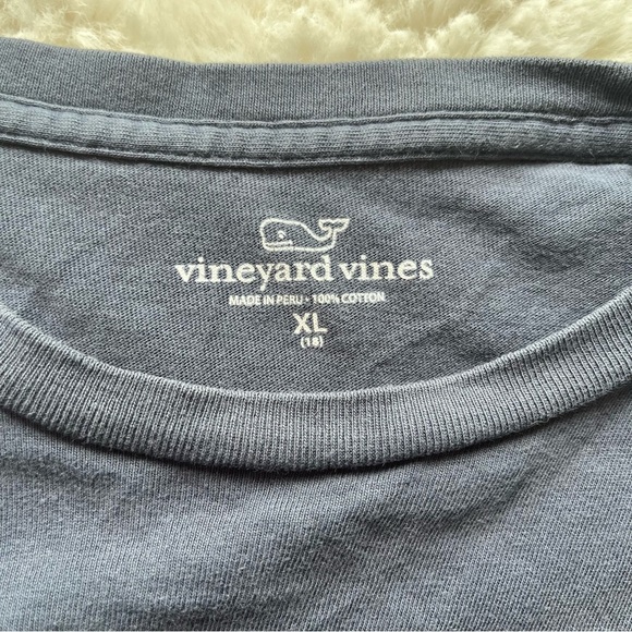 Vineyard Vines Kids Navy Long Sleeve Tee - Picture 6 of 8